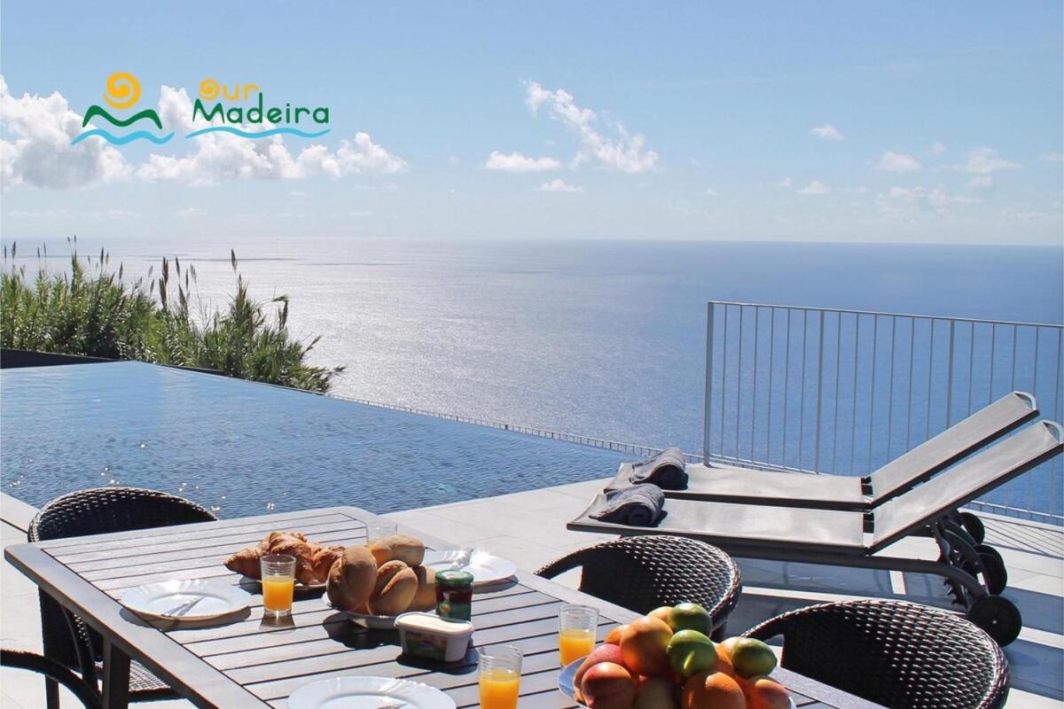 فيلا Ourmadeira - Cliffscape, Panoramic Seaviews Estreito Da Calheta المظهر الخارجي الصورة