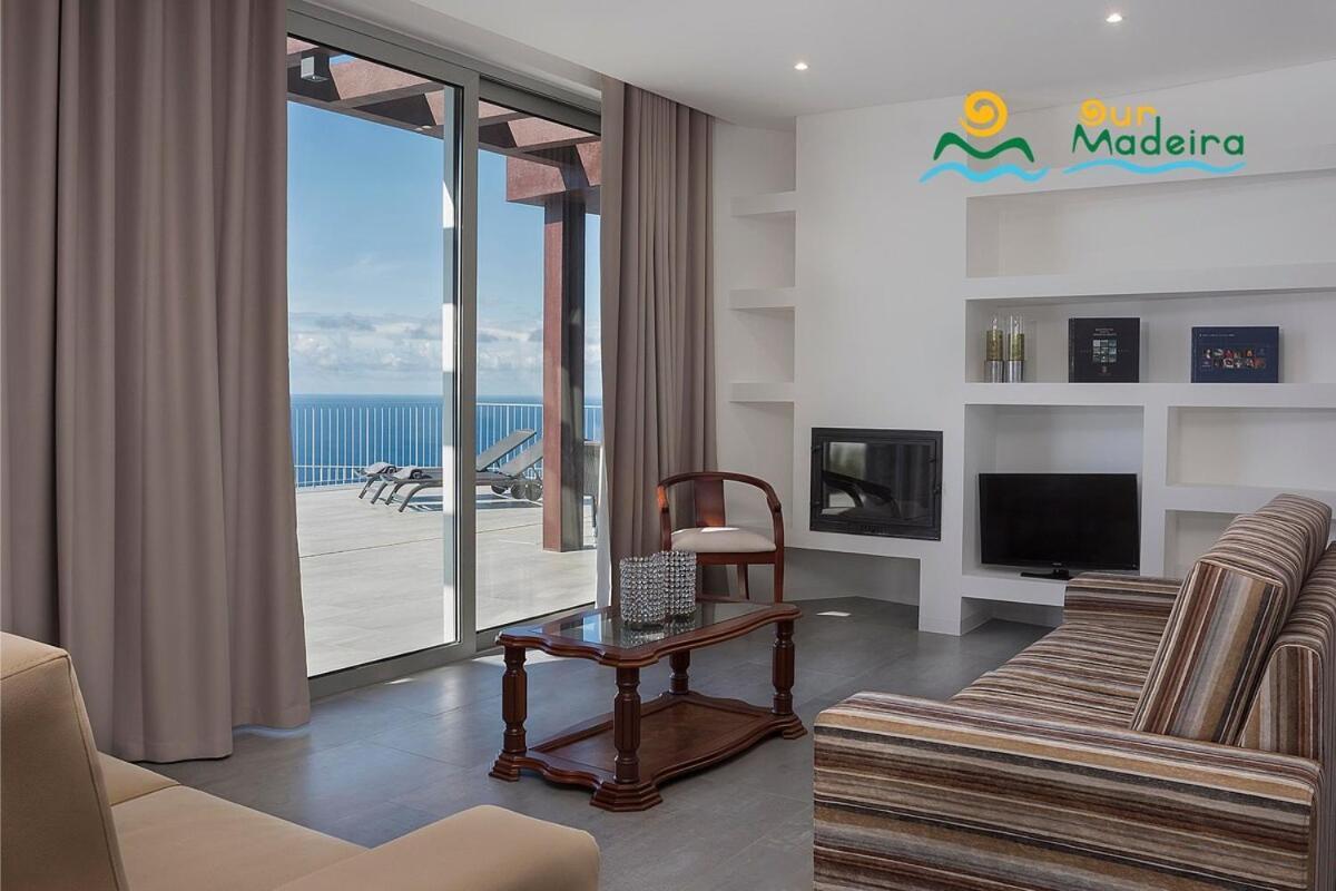 فيلا Ourmadeira - Cliffscape, Panoramic Seaviews Estreito Da Calheta المظهر الخارجي الصورة